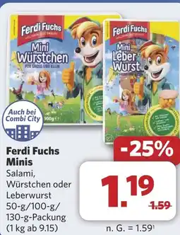 Combi Ferdi Fuchs Minis aanbieding