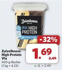 Combi Zuivelhoeve High Protein Vla aanbieding
