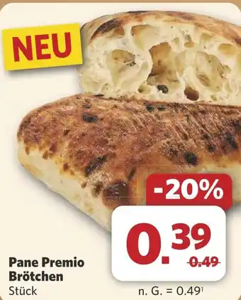 Combi Pane Premio Brötchen aanbieding