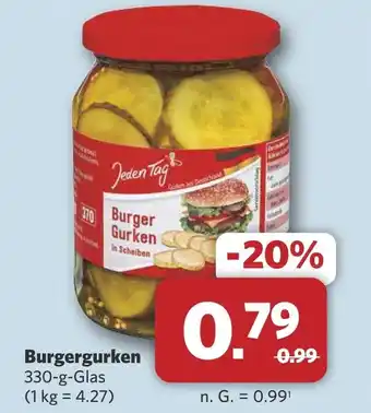 Combi Burgergurken aanbieding
