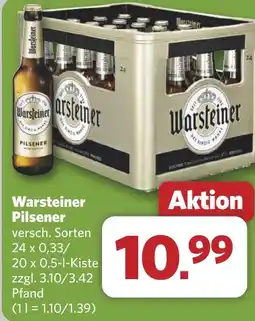 Combi Warsteiner Pilsener aanbieding