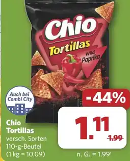 Combi Chio Tortillas aanbieding