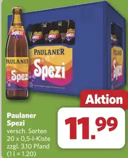 Combi Paulaner Spezi aanbieding
