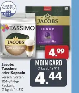 Combi Jacobs Tassimo oder Kapseln aanbieding