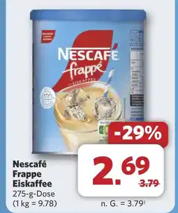 Combi Nescafé Frappe Eiskaffee aanbieding