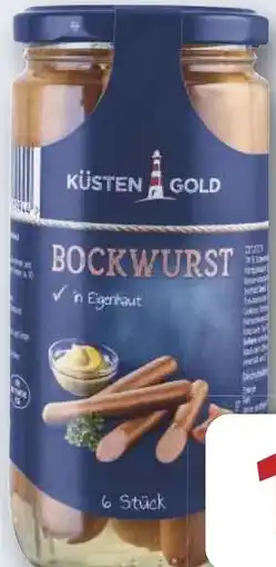 Combi KÜSTEN GOLD Bockwurst aanbieding