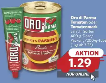 Combi Oro di Parma Tomaten oder Tomatenmark aanbieding