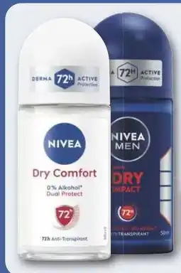 Combi Nivea Deo Roll On aanbieding