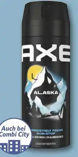 Combi Axe Deospray aanbieding