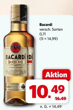 Combi Bacardi aanbieding