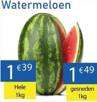 Tanger Markt Watermeloen aanbieding