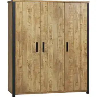 Budget Home Store Kledingkast Fiona 3 deurs aanbieding