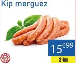 Tanger Markt Kip merguez aanbieding
