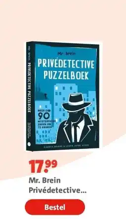 Bruna Mr. Brein Privédetective puzzelboek aanbieding