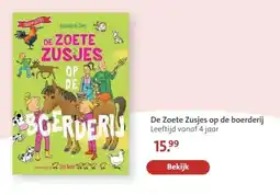 Bruna De Zoete Zusjes op de boerderij Leeftijd vanaf 4 jaar aanbieding