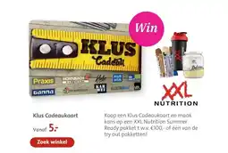 Bruna Klus Cadeaukaart aanbieding