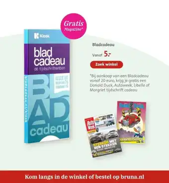 Bruna Bladcadeau aanbieding