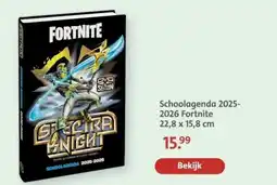 Bruna Schoolagenda 2025- 2026 Fortnite aanbieding