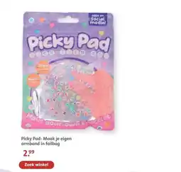 Bruna Picky Pad- Maak je eigen armband in foilbag aanbieding