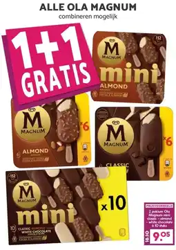 Boon`s Markt ALLE OLA MAGNUM combineren mogelijk aanbieding