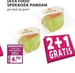 Boon`s Markt JAVA FOOD SPEKKOEK PANDAN aanbieding