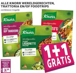 Boon`s Markt ALLE KNORR WERELDGERECHTEN, TRATTORIA EN/OF FOODTRIPS aanbieding