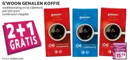 Boon`s Markt G'WOON GEMALEN KOFFIE aanbieding