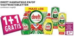 Boon`s Markt DREFT HANDAFWAS EN/OF VAATWASTABLETTEN aanbieding