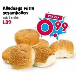 Boon`s Markt Alledaags witte sesambollen aanbieding