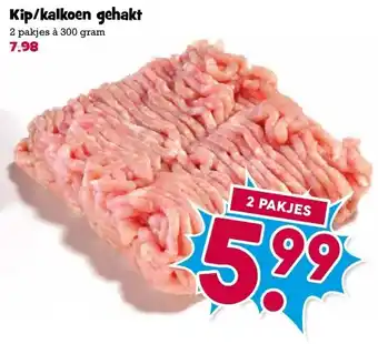 Boon`s Markt Kip/kalkoen gehakt aanbieding