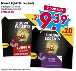 Boon`s Markt Douwe Egberts capsules aanbieding