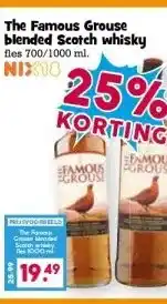 Boon`s Markt The Famous Grouse blended Scotch whisky aanbieding