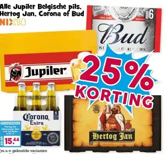 Boon`s Markt Alle Jupiler Belgische pils. Hertog Jan, Corona of Bud NIX18 aanbieding