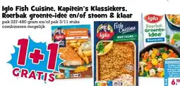 Boon`s Markt Iglo Fish Cuisine, Kapitein's Klassiekers, Roerbak groente-idee en/of stoom & klaar aanbieding