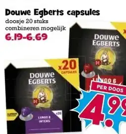 Boon`s Markt Douwe Egberts capsules aanbieding