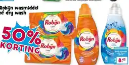 Boon`s Markt Robijn wasmiddel of dry wash aanbieding