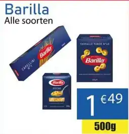 Tanger Markt Barilla aanbieding