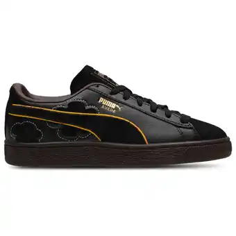 Foot Locker Puma Suede Unisex Schoenen - Zwart - Maat: 37.5 - Suède - Foot Locker aanbieding