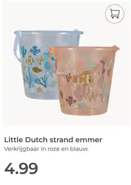 Prenatal Little Dutch strand emmer aanbieding