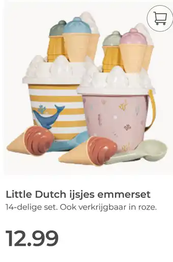 Prenatal Little Dutch ijsjes emmerset aanbieding