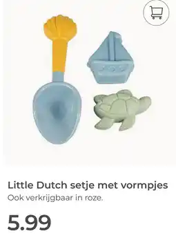 Prenatal Little Dutch setje met vormpjes aanbieding