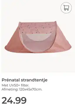 Prenatal Prénatal strandtentje aanbieding