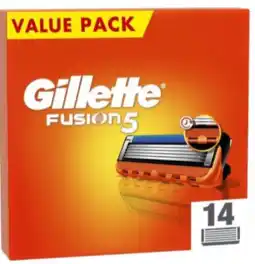 De Online Drogist Gillette Fusion 5 Scheermesjes - voordeelverpakking 14ST aanbieding