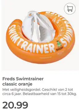 Prenatal Freds Swimtrainer classic oranje aanbieding