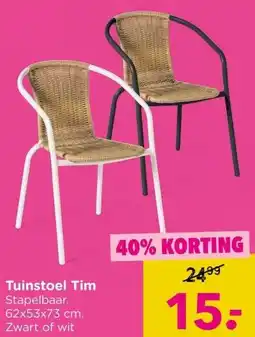 Xenos Tuinstoel Tim aanbieding