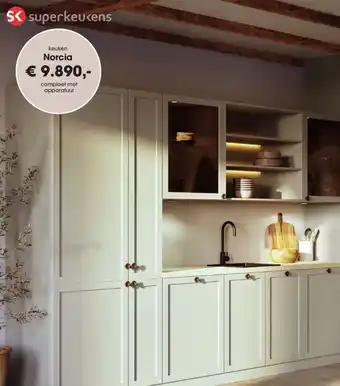 Superkeukens keuken Norcia aanbieding