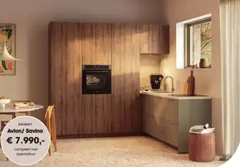 Superkeukens keuken Avion/ Savino aanbieding