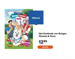 The Read Shop Het Doeboek van Rutger, Thomas & Paco aanbieding