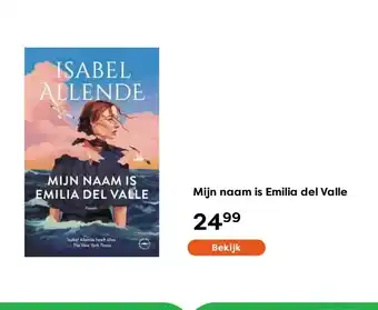 The Read Shop Mijn naam is Emilia del Valle aanbieding