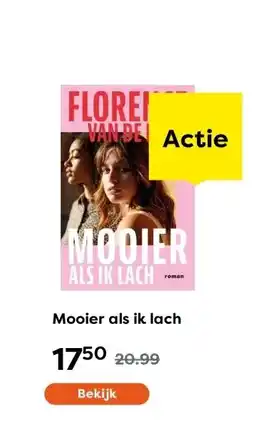 The Read Shop Mooier als ik lach aanbieding
